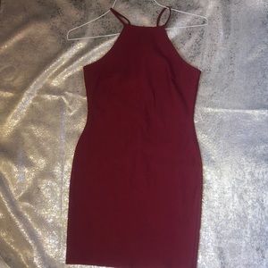 Maroon Mini Dress size Large